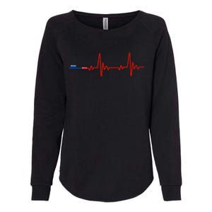 Red Pill Heartbeat Conservative Republican Election Womens California Wash Sweatshirt