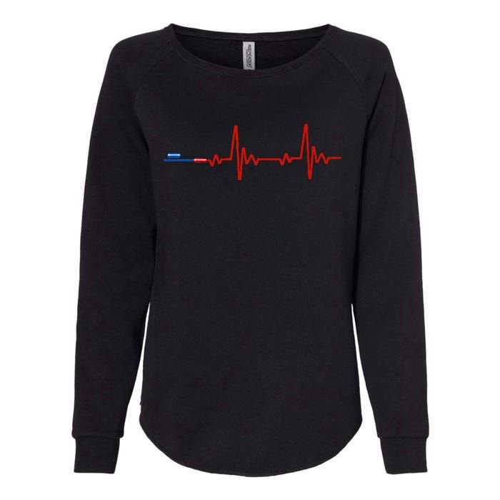 Red Pill Heartbeat Conservative Republican Election Womens California Wash Sweatshirt