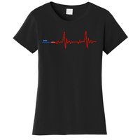 Red Pill Heartbeat Conservative Republican Election Women's T-Shirt