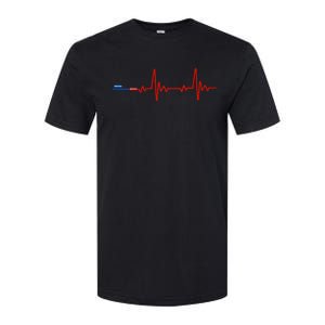 Red Pill Heartbeat Conservative Republican Election Softstyle CVC T-Shirt