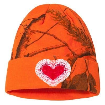 Red & Pink Heart Tie Dye Valentines Day Kati Licensed 12" Camo Beanie