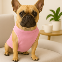 Red & Pink Heart Tie Dye Valentines Day Doggie Tank