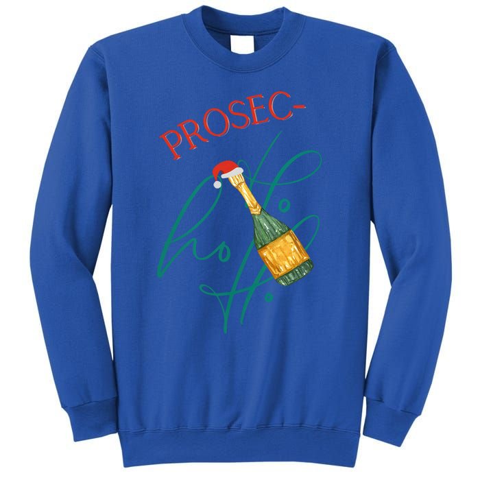 Retro Prosec Ho Ho Ho Funny Presecco Christmas Vacation Great Gift Sweatshirt