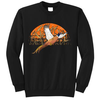 Ringneck Pheasant Hunting Upland Bird Hunter Grain Field Sweatshirt