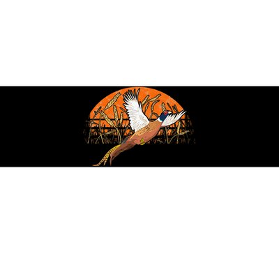 Ringneck Pheasant Hunting Upland Bird Hunter Grain Field Bumper Sticker