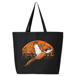 Ringneck Pheasant Hunting Upland Bird Hunter Grain Field 25L Jumbo Tote