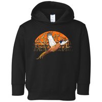 Ringneck Pheasant Hunting Upland Bird Hunter Grain Field Toddler Hoodie
