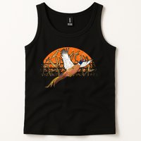 Ringneck Pheasant Hunting Upland Bird Hunter Grain Field Tank Top