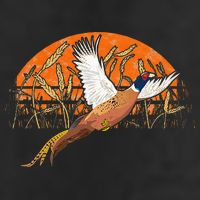 Ringneck Pheasant Hunting Upland Bird Hunter Grain Field Golf Towel