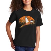 Ringneck Pheasant Hunting Upland Bird Hunter Grain Field Kids T-Shirt