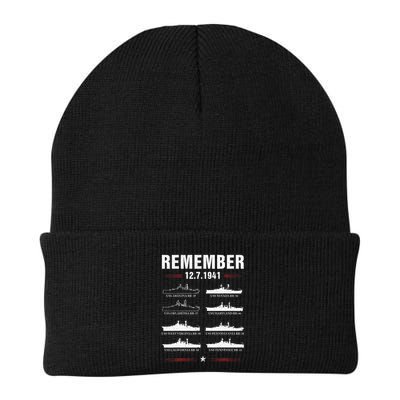 Remember Pearl Harbor Memorial Day December 7th 1941 Wwii Beanie