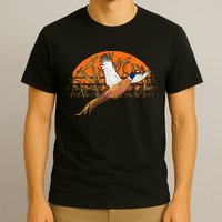 Ringneck Pheasant Hunting Upland Bird Hunter Grain Field T-Shirt