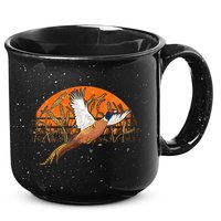 Ringneck Pheasant Hunting Upland Bird Hunter Grain Field 15oz Campfire Ceramic Mug