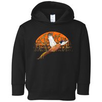 Ringneck Pheasant Hunting Upland Bird Hunter Grain Field Toddler Hoodie