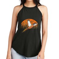 Ringneck Pheasant Hunting Upland Bird Hunter Grain Field Women's Perfect Tri Rocker Tank