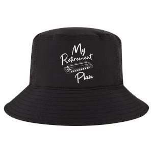 Retirement Plan Harmonica Player Harmonicist French Harp Cool Comfort Performance Bucket Hat