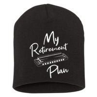 Retirement Plan Harmonica Player Harmonicist French Harp Short Acrylic Beanie