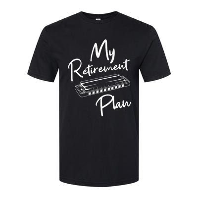 Retirement Plan Harmonica Player Harmonicist French Harp Softstyle CVC T-Shirt