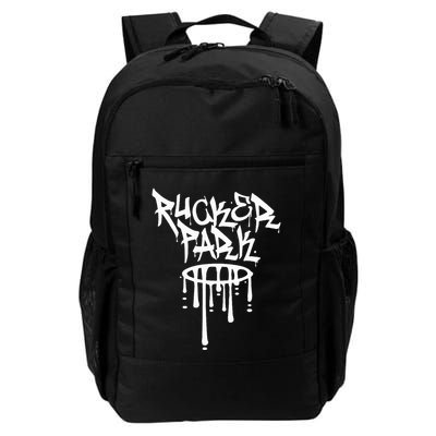 Rucker Park Hip Hop Graffiti Street Art Font Backpack
