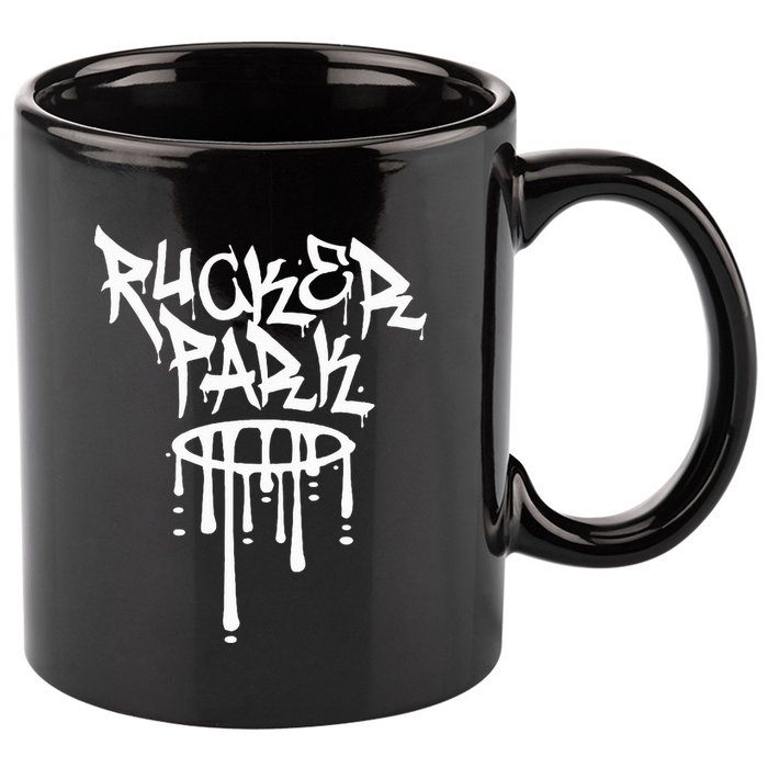 Rucker Park Hip Hop Graffiti Street Art Font 11oz C Handle Ceramic Mug