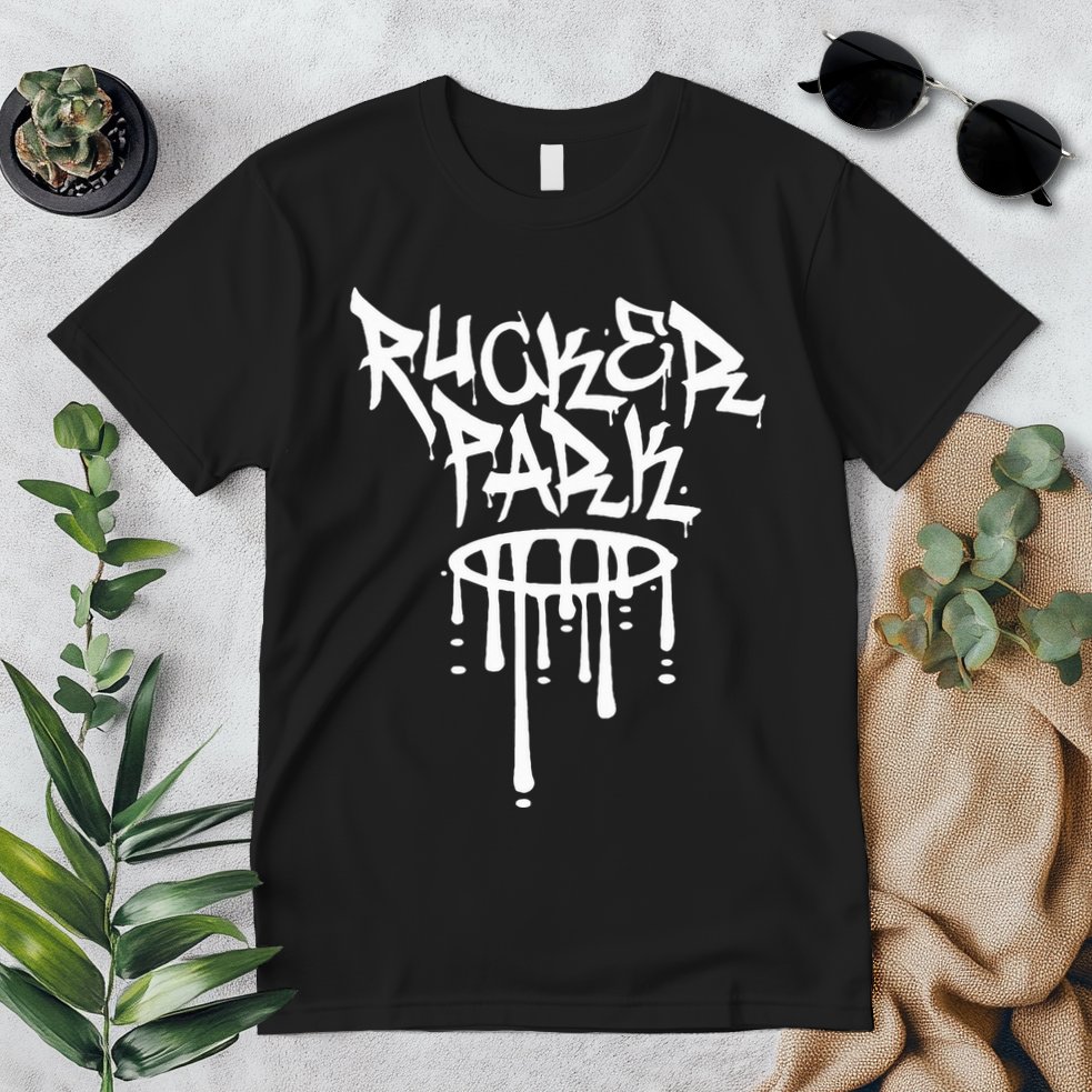 Rucker Park Hip Hop Graffiti Street Art Font Premium T-Shirt