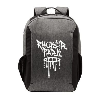 Rucker Park Hip Hop Graffiti Street Art Font Vector Backpack
