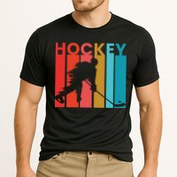Retro Poster Hockey Lovers Cooling Performance Crew T-Shirt