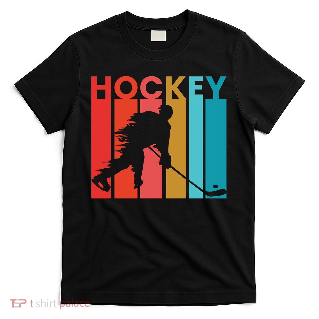 Retro Poster Hockey Lovers T-Shirt