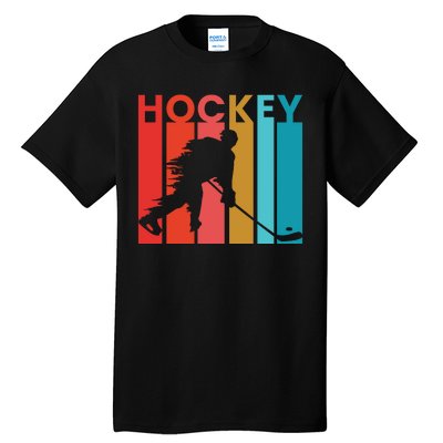 Retro Poster Hockey Lovers Tall T-Shirt