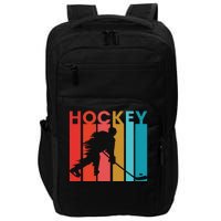 Retro Poster Hockey Lovers Impact Tech Backpack