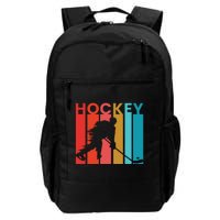 Retro Poster Hockey Lovers Daily Commute Backpack