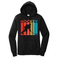 Retro Poster Hockey Lovers Women's Pullover Hoodie