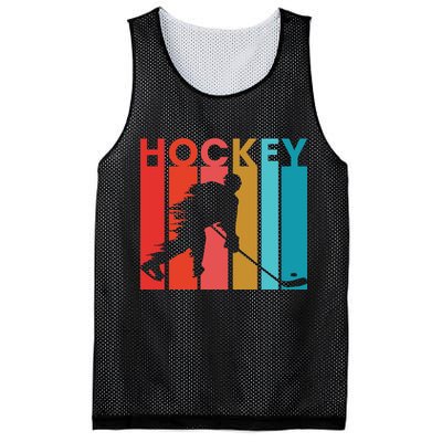 Retro Poster Hockey Lovers Mesh Reversible Basketball Jersey Tank