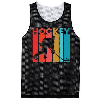 Retro Poster Hockey Lovers Mesh Reversible Basketball Jersey Tank