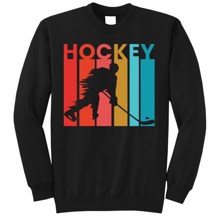 Retro Poster Hockey Lovers Tall Sweatshirt