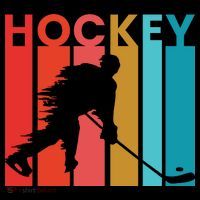 Retro Poster Hockey Lovers Baby Bodysuit