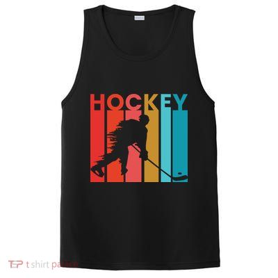 Retro Poster Hockey Lovers PosiCharge Competitor Tank