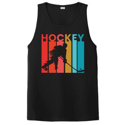 Retro Poster Hockey Lovers PosiCharge Competitor Tank