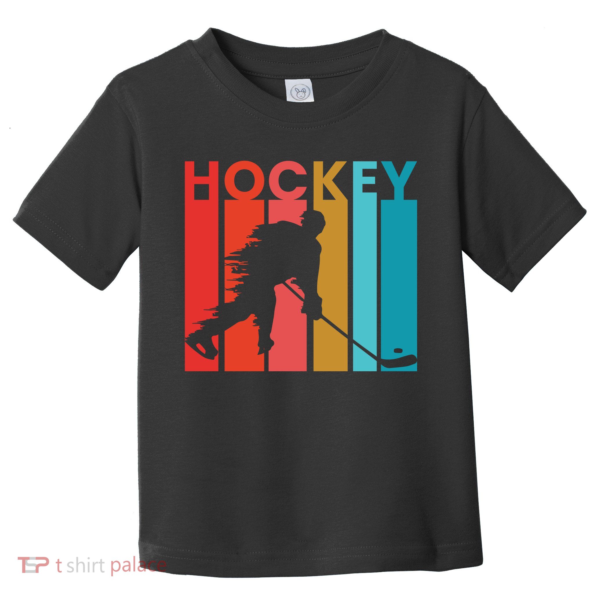 Retro Poster Hockey Lovers Toddler T-Shirt