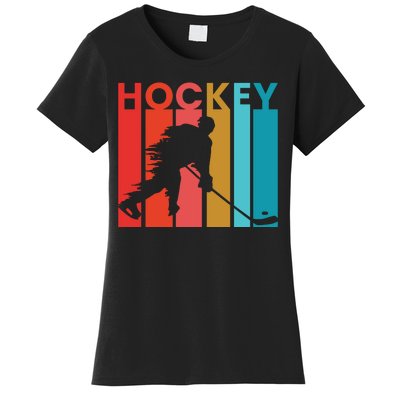 Retro Poster Hockey Lovers Women's T-Shirt