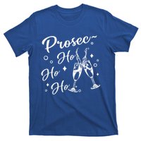 Retro Prosec Ho Ho Ho Funny Presecco Christmas Vacation Cute Gift T-Shirt