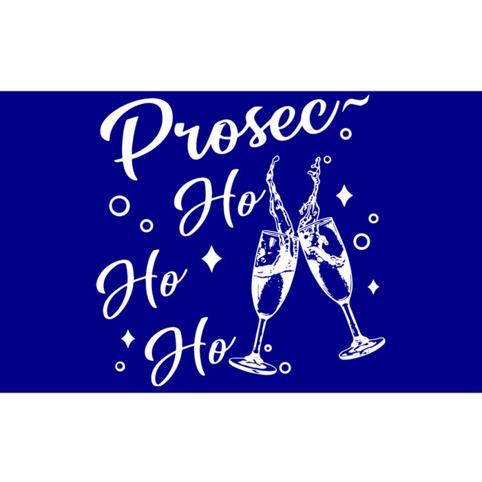 Retro Prosec Ho Ho Ho Funny Presecco Christmas Vacation Cute Gift Bumper Sticker