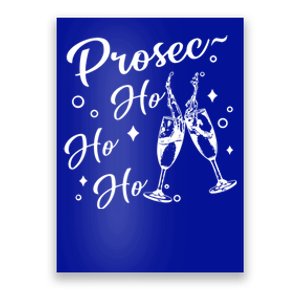 Retro Prosec Ho Ho Ho Funny Presecco Christmas Vacation Cute Gift Poster