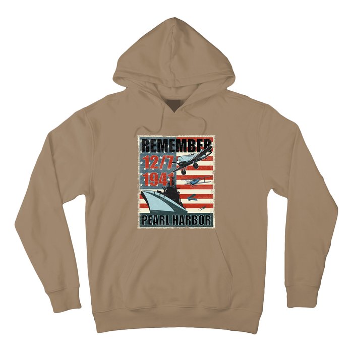 Remember Pearl Harbor Remembrance Day December 7th 1941 Hoodie