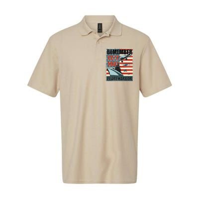 Remember Pearl Harbor Remembrance Day December 7th 1941 Softstyle Adult Sport Polo