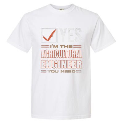 Retro Profession IM The Agricultural Engineer Garment-Dyed Heavyweight T-Shirt