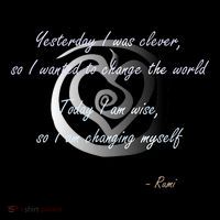 Rumi Poet Inspiring Quote Full Of Wisdom And Mysticism T-Shirt