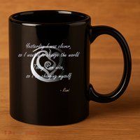 Rumi Poet Inspiring Quote Full Of Wisdom And Mysticism 11oz C Handle Ceramic Mug