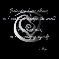 Rumi Poet Inspiring Quote Full Of Wisdom And Mysticism Sustainable Beanie