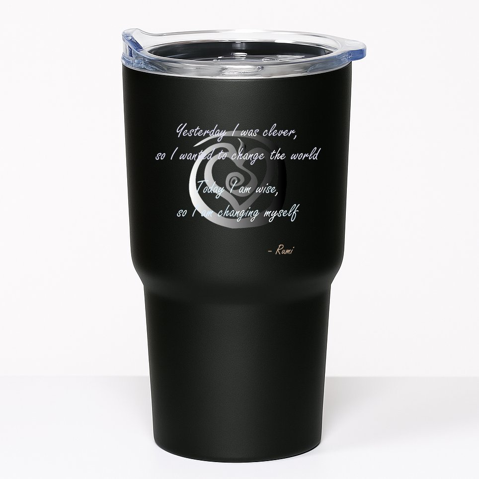 Rumi Poet Inspiring Quote Full Of Wisdom And Mysticism Tumbler